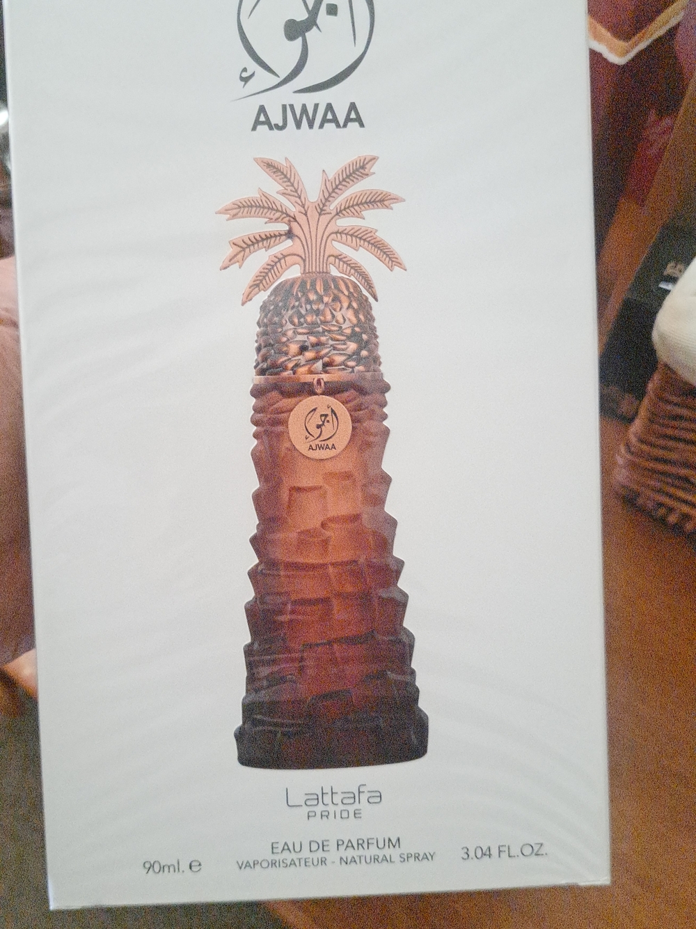 Ajwaa by Lattafa Pineapple Bottle Eau de Parfum - Amber Brown